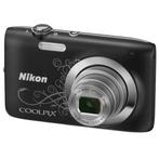 Nikon Coolpix S2600 Digitale Compact Camera - Zwart/Lineart, Verzenden, Zo goed als nieuw