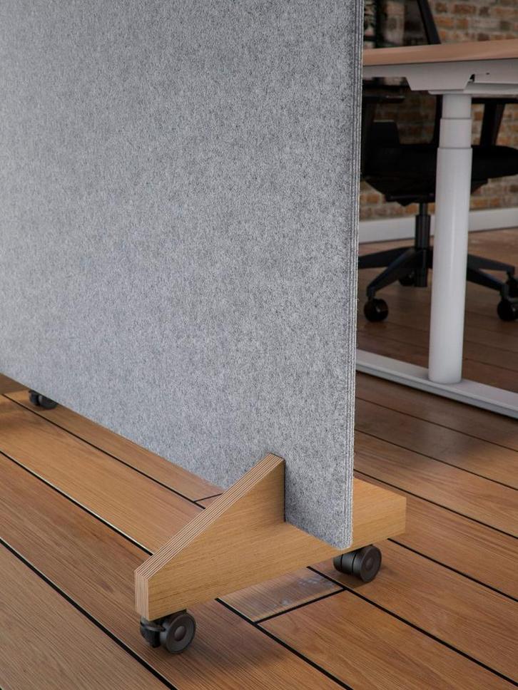 Cube Design verrijdbare scheidingswand, 100cm breed, Zakelijke goederen, Kantoor en Winkelinrichting | Kantoormeubilair en Inrichting
