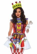 Card Queen dress, Kleding | Dames, Carnavalskleding en Feestkleding, Ophalen of Verzenden, Nieuw