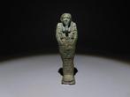 Oud-Egyptisch Faience Ushabti. Late periode, 664 - 332