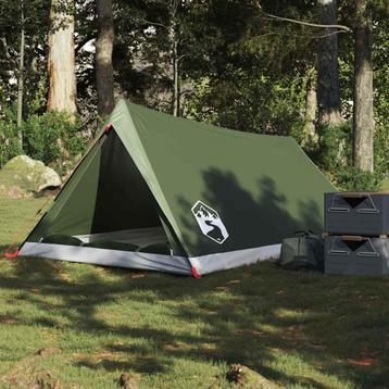 vidaXL Tent 2-persoons waterdicht olijfgroen beschikbaar voor biedingen