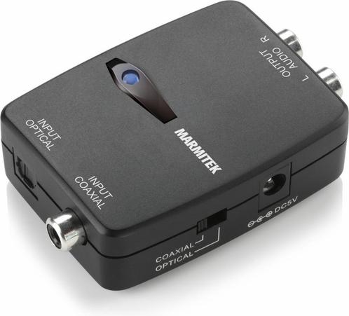 Marmitek Audio Adapter - Connect DA21 - Audio Converter Digi, Audio, Tv en Foto, Mediaspelers, Nieuw, Verzenden