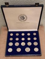Nederland. 1, 2 1/2 en 10 gulden 1954/1973 (19 stuks), Postzegels en Munten, Munten | Nederland