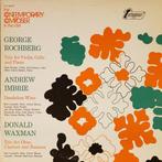 LP gebruikt - George Rochberg - Trio For Violin, Cello An..., Zo goed als nieuw, Verzenden
