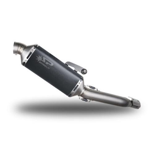Spark Exhaust Dakar high Yamaha Tenere 700, black, Fietsen en Brommers, Brommeronderdelen | Algemeen, Nieuw, Verzenden