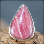 Eerste kwaliteit Rhodochrosietring 925 zilver, 63,95 ct-