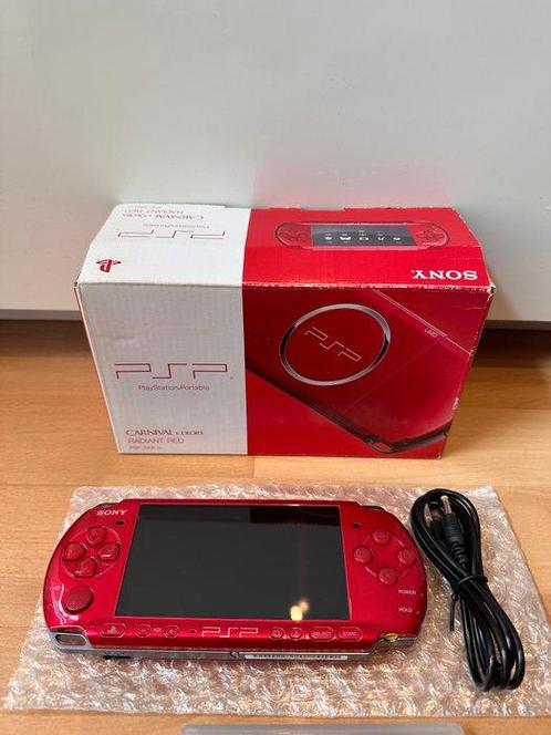 Sony - Playstation Portable (PSP) - PSP-3000 Carnival Red -, Spelcomputers en Games, Spelcomputers | Overige Accessoires