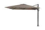 Platinum Beaufort zweefparasol premium 3,2x3,2 m. - Havanna, Verzenden, Nieuw, Zweefparasol