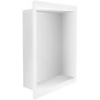 Wiesbaden Demis Inbouwnis - 30x30x10cm - Mat Wit, Ophalen of Verzenden, Nieuw, Rvs