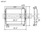 Koyo Toyota 84-95 Pickup 2WD/4WD/ 4Runner 2.4L I4 (22R/RE), Ophalen of Verzenden, Nieuw