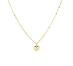 The Jewelry Collection Ketting Hart 1,0 mm 42 - 45 cm - Goud, Verzenden, Nieuw