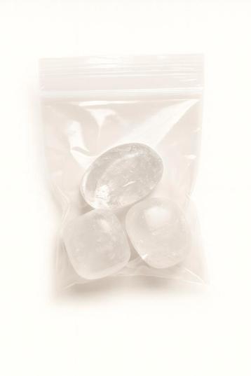 Melkachtig Bergkristal Gepolijst 500g 8-12mm (KristalHandel) beschikbaar voor biedingen