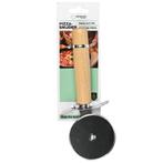 Benson Pizzasnijder - RVS wiel - Houten handvat - Duimbes..., Ophalen of Verzenden, Nieuw