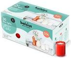 Bolsius Star light glas rood - doos 30 stuks, Verzenden