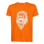 Oranje T-shirt Leeuw - Nederlands Elftal - Katoen - Volwasse