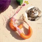 Kattenspeeltje –Interactieve Garnalen Teaser met Veer en Bel, Verzenden, Nieuw