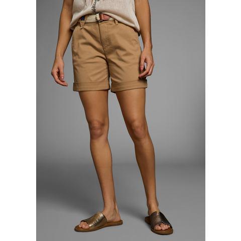 DELMAO Short (2-delig, Inclusief stoffen riem), Kleding | Dames, Broeken en Pantalons, Nieuw, Verzenden