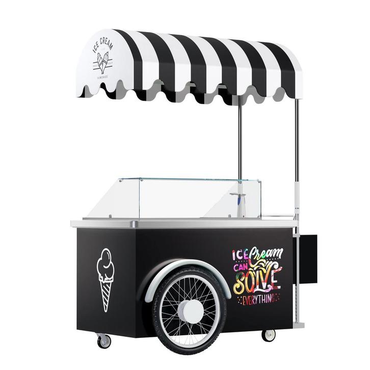 GGM Gastro | Ijswagen - 1570mm - met wasbak - voor 7x 5 |, Zakelijke goederen, Horeca | Keukenapparatuur, Nieuw in verpakking