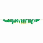 Happy Birthday Letterslinger Krokodil 1,8m, Hobby en Vrije tijd, Verzenden, Nieuw