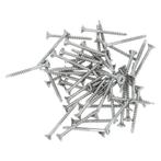 50 stuks torx spaanplaatschroef rvs 4.0 x 40 mm platkop, Doe-het-zelf en Verbouw, IJzerwaren en Bevestigingsmiddelen, Verzenden