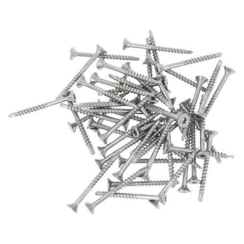 50 stuks torx spaanplaatschroef rvs 4.0 x 40 mm platkop, Doe-het-zelf en Verbouw, IJzerwaren en Bevestigingsmiddelen, Verzenden