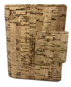 Portrait  ritsportemonnee met overslag van kurk, model Clov, Verzenden, Nieuw