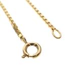 Gouden Venetiaanse schakelketting, Ophalen of Verzenden, Gebruikt, Overige kleuren, Goud