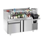 GGM Gastro | Bar & Dranken koelwerkbank - 1200x600mm - 150 |, Zakelijke goederen, Horeca | Overige, Verzenden