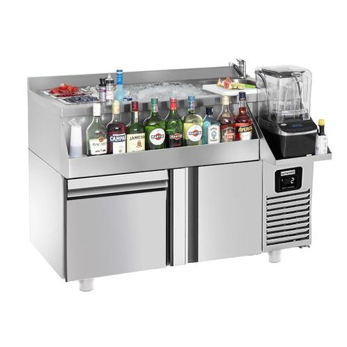 GGM Gastro | Bar & Dranken koelwerkbank - 1200x600mm - 150 |, Zakelijke goederen, Horeca | Keukenapparatuur, RVS Meubilair, Verzenden