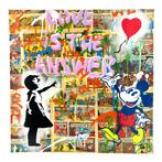 Koen Betjes (1992) - Girl with Balloon x Mickey Mouse - Love