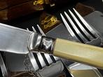 Cutlery set (12) - Silver Ring(Sterling Silver) & Silver