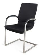 Ahrend 230 vergaderstoel, zwart-aluminium, Huis en Inrichting, Stoelen, Ophalen of Verzenden, Nieuw, Zwart