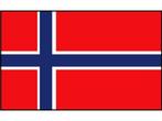 Vlag Noorwegen, Ophalen of Verzenden, Nieuw, Zeilboot of Motorboot