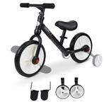 TRUUSK Kinderloopfiets 2-in-1 - Loopfiets Met Zijwieltjes en, Verzenden, Nieuw