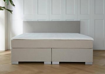 ACTIE! Boxspring Barcelona 180 200 Beige beschikbaar voor biedingen