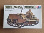 Tamiya 3589 Universal Carrier Mk.II 1:35, Hobby en Vrije tijd, Verzenden, Nieuw, Tamiya