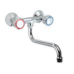 GGM Gastro | Tweegats wandmengkraan 2000 - met 300mm | WM2, Verzenden, Nieuw in verpakking