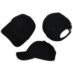 Basic Blanco Pet Zwart 3 Stuks, Verzenden, Nieuw