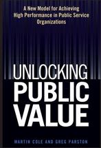 Unlocking Public Value, Ophalen of Verzenden, Nieuw