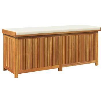 Acaciahouten Kussenbox | Tweedekansje | OP=OP! beschikbaar voor biedingen