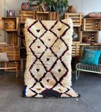 Vintage Marokkaans Beni Ouarain Tapijt – Handgeweven Wol –, Huis en Inrichting, Stoffering | Tapijten en Kleden, Nieuw