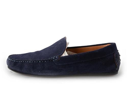 Stefano Lauran Loafers in maat 45 Blauw | 10% extra korting, Kleding | Heren, Schoenen, Blauw, Zo goed als nieuw, Loafers, Verzenden