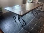 Eettafel - Hout, Smeedijzer, Antiek en Kunst