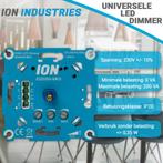 ION Industries LED Dimmer Inbouw 0.3-200 Watt, Ophalen of Verzenden, Nieuw