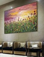 Irina Morisch - red sunset Nr.9 - XXL-, Antiek en Kunst
