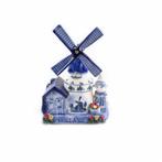 Muziekmolen boerin delftsblauw Holland 16 cm, Ophalen of Verzenden, Nieuw