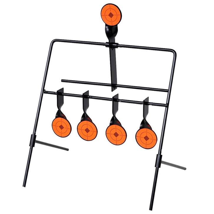 vidaXL Schietschijf spinner met 4+1 targets, Sport en Fitness, Schietsport-accessoires, Nieuw, Verzenden