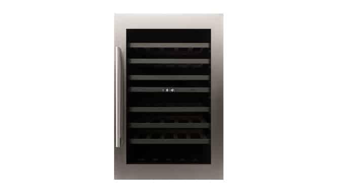 Boretti BPWKN88IX wijnkoeler Ingebouwd Roestvrijstaal 42995, Witgoed en Apparatuur, Koelkasten en IJskasten, Nieuw, 160 cm of meer