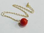 Zonder Minimumprijs - Ketting met hanger - 18 karaat Geel