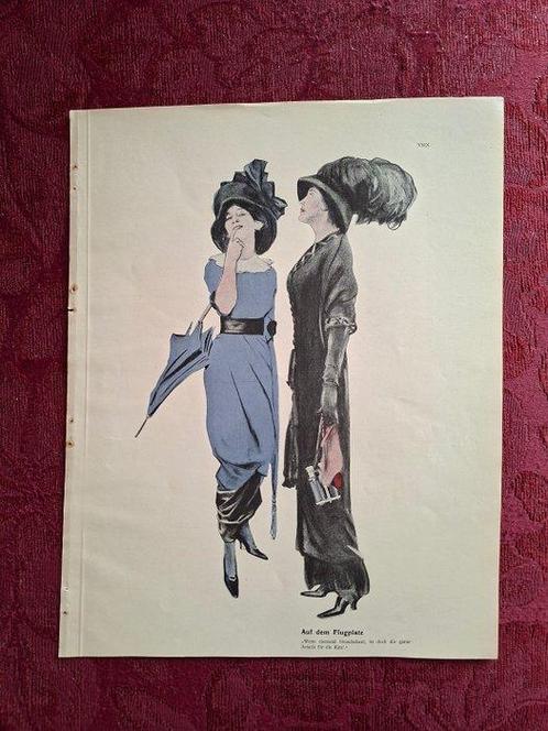 Marcello Dudovich (1878-1962) - n. 2 originals chromo Litho, Antiek en Kunst, Kunst | Designobjecten